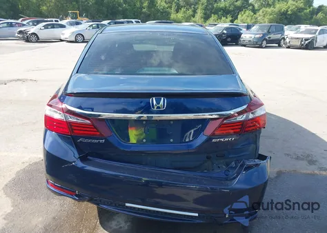 2016 Honda Accord Sport z USA, uszkodzony, nr VIN 1HGCR2F65GA060873